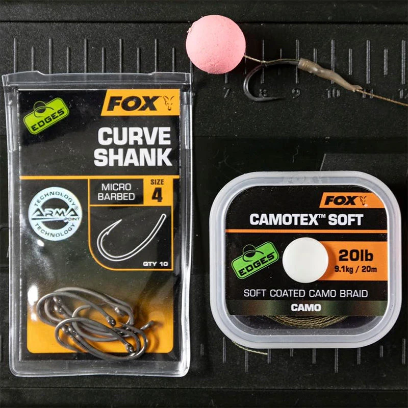 Fox Edges Armapoint Curve Shank Hooks